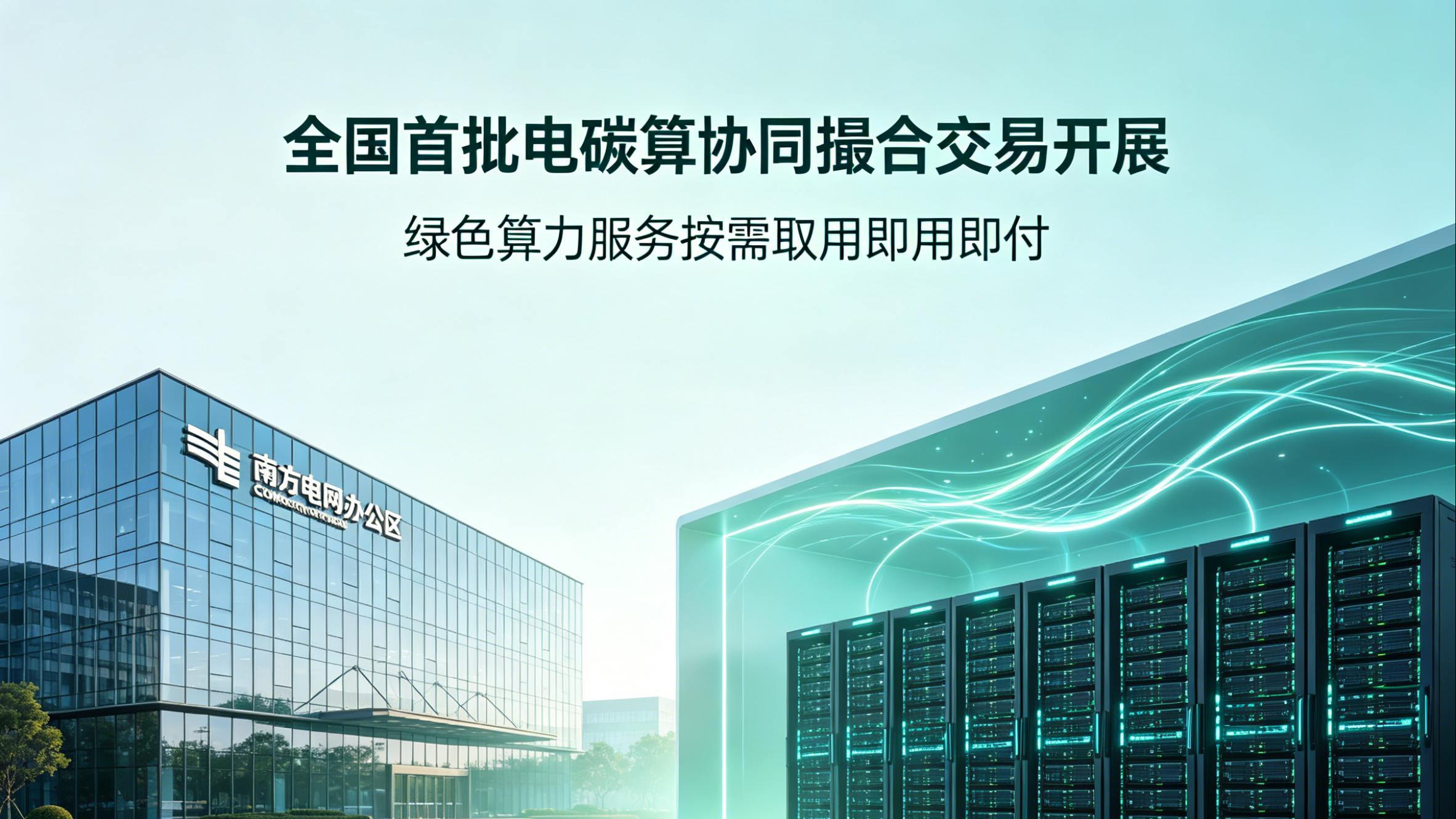 告别“包年租用”！算力也能“拼单”了，南方电网打响第一枪