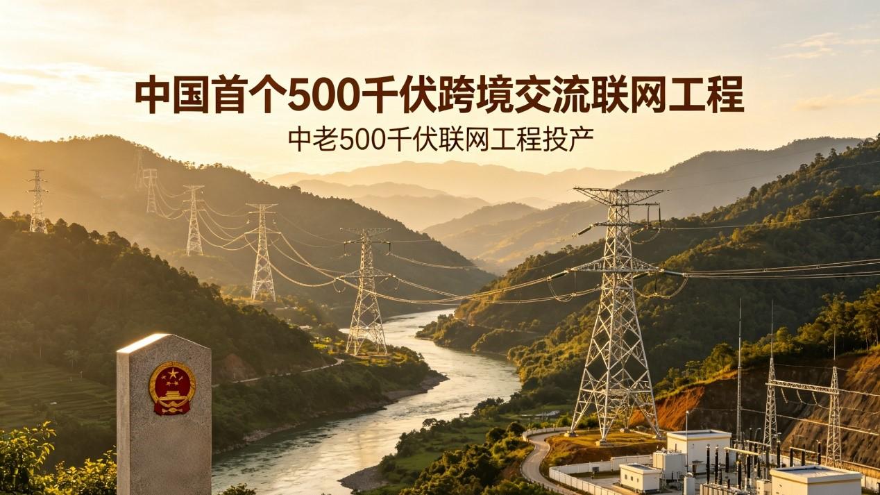 中老电力“超级走廊”贯通！500千伏跨境电网投产