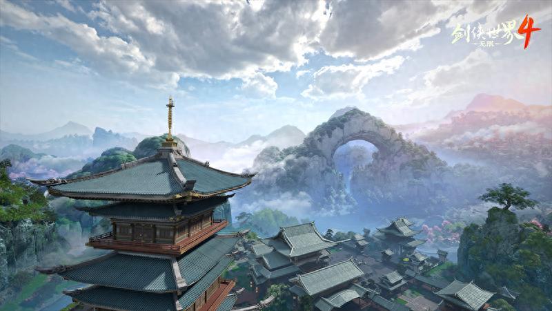 天光云影共徘徊！《剑侠世界4：无限》拟真江湖天气系统首曝