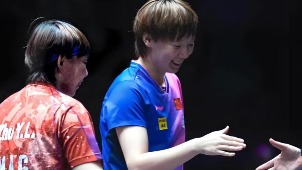 30岁朱雨玲涅槃重生！多哈封神一战，为中国澳门锁定WTT女单冠亚军