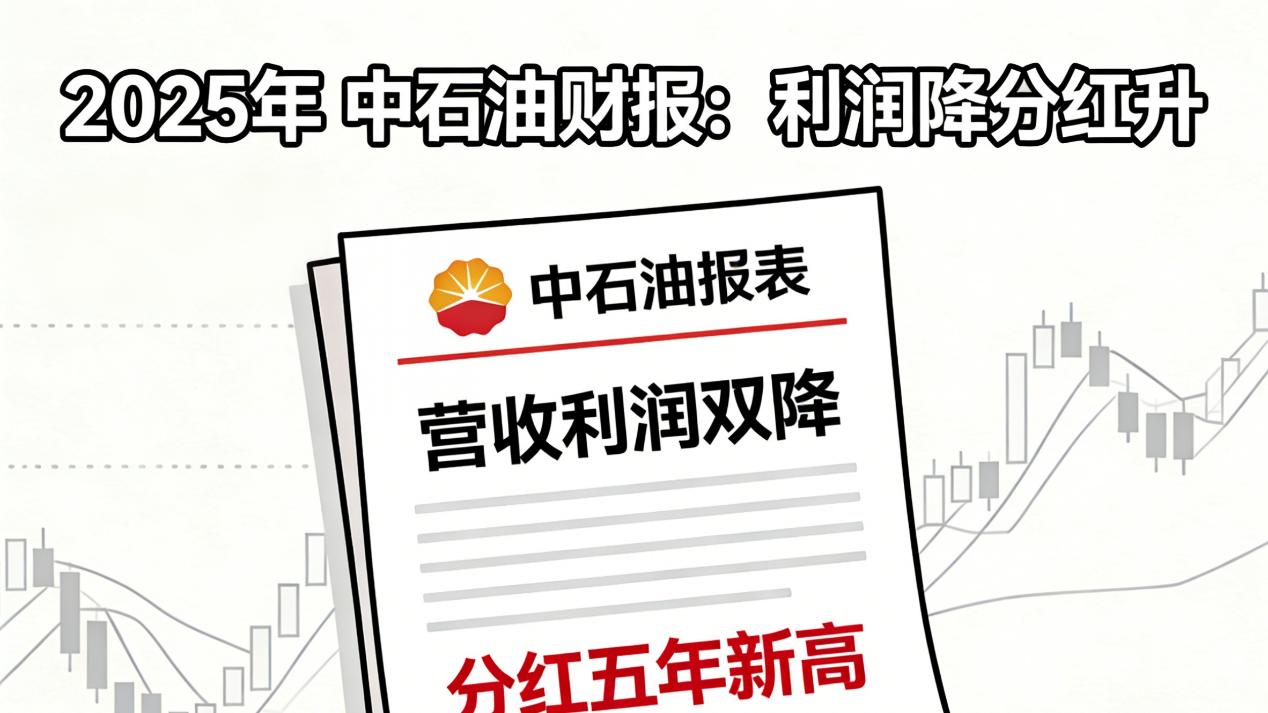 营收利润双降，分红却创五年新高！中石油2025财报藏何信号？