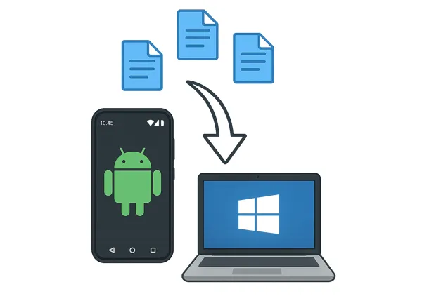 如何将文件从安卓设备传输到电脑