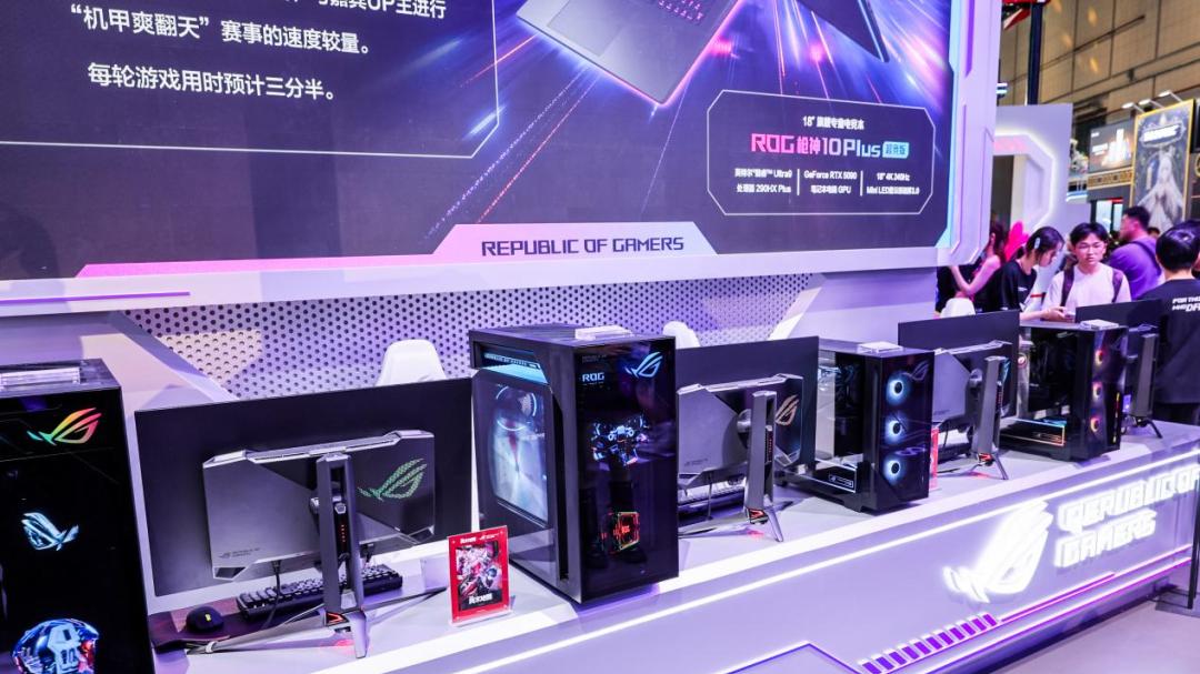 BW高能现场！ROG玩家国度电竞显示器阵容，打造玩家专属玩创宇宙