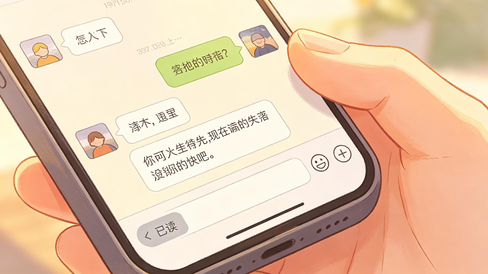 你发的消息，他已读不回？别傻了，答案早就给你了