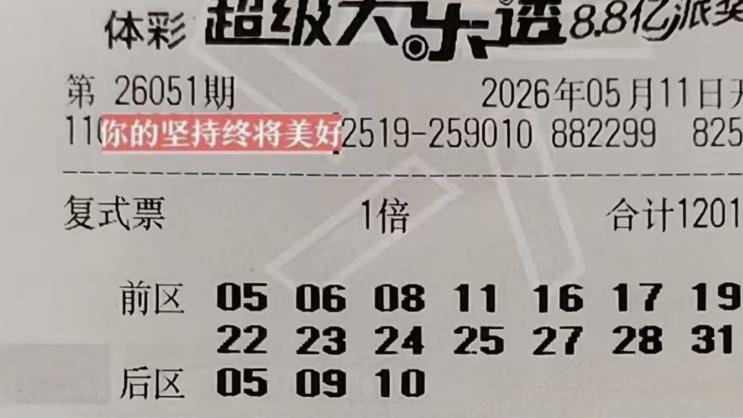 1.2万复式兄弟互亮底牌，7722复式后区定位引热议，大乐透26051期赏析