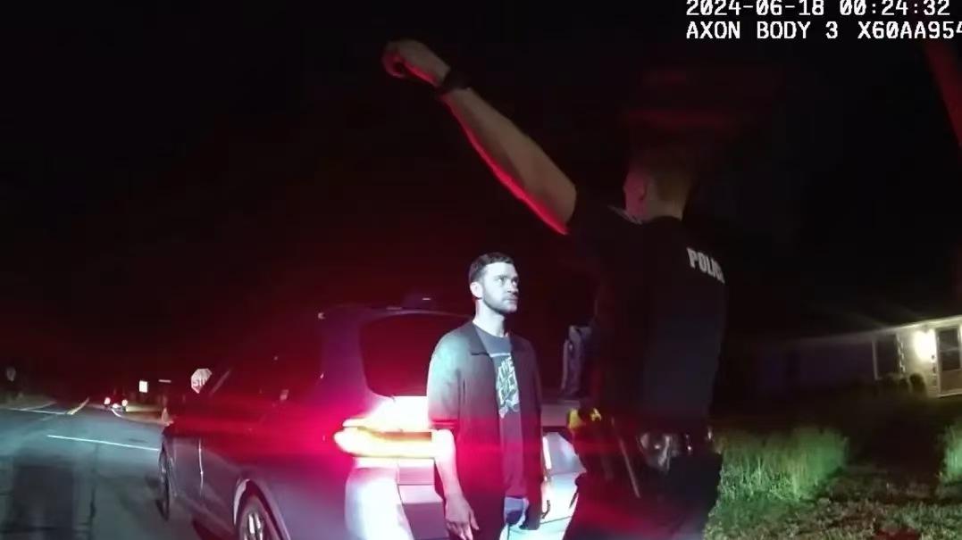 贾斯汀汀布莱克酒驾，醉态百出喊测试太难