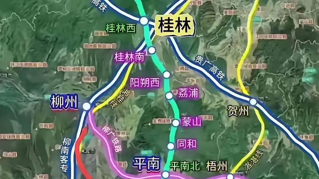 玉林人期待已久的玉湛高铁迎来新进展，玉林成为高铁枢纽城就靠它