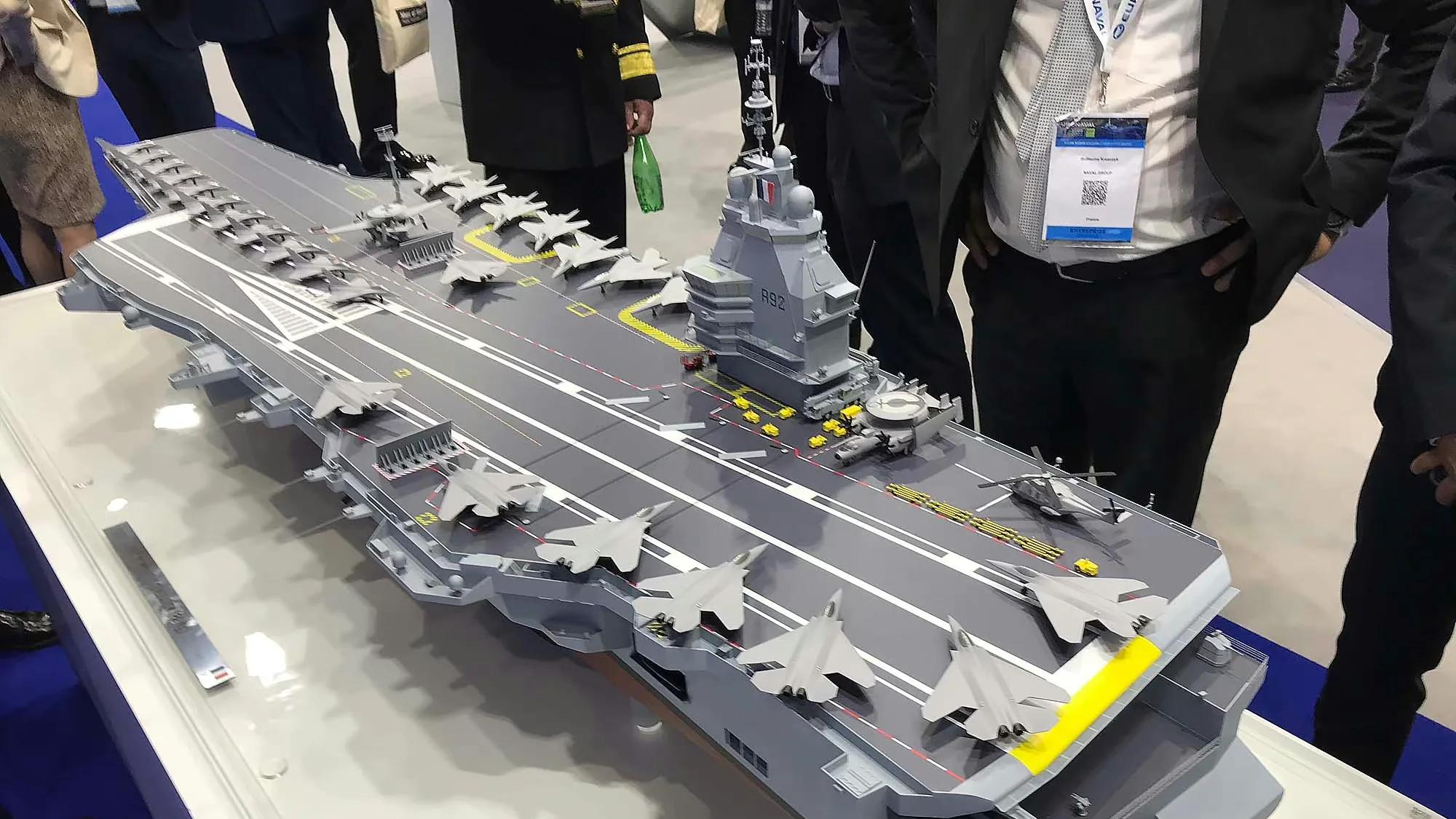 法国赌上百亿建航母，美国卡脖子暗藏玄机，2038年能否交付悬念重重