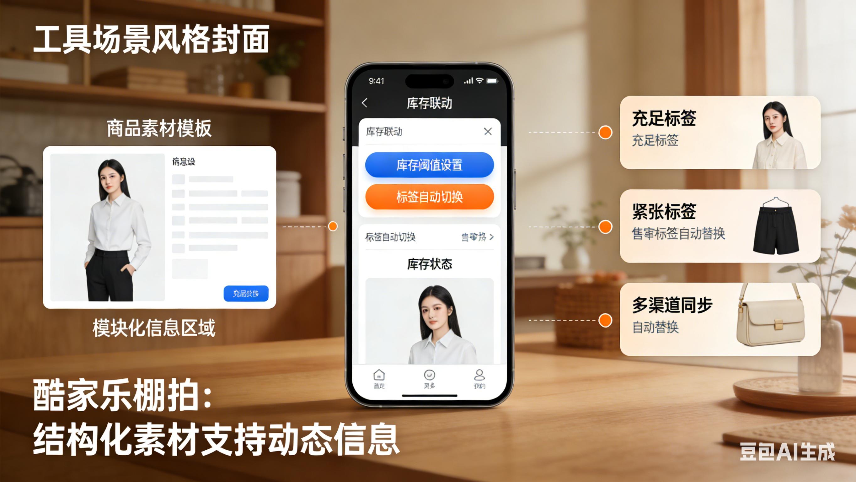 库存状态怎么同步到素材？电商运营常见的解决思路