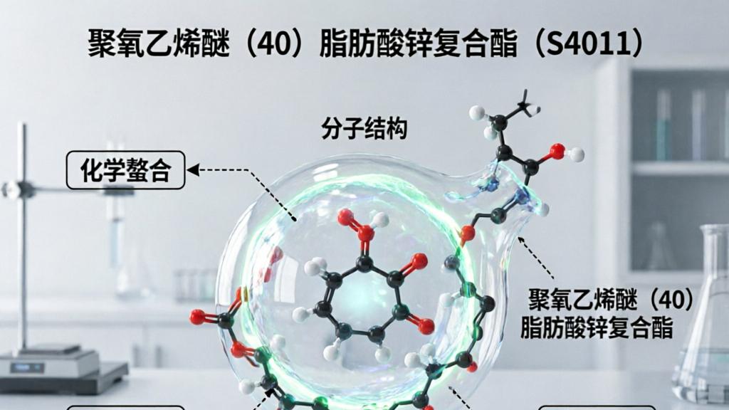聚氧乙烯醚脂肪酸锌酯在污泥PGU单元恶臭治理中的作用机制