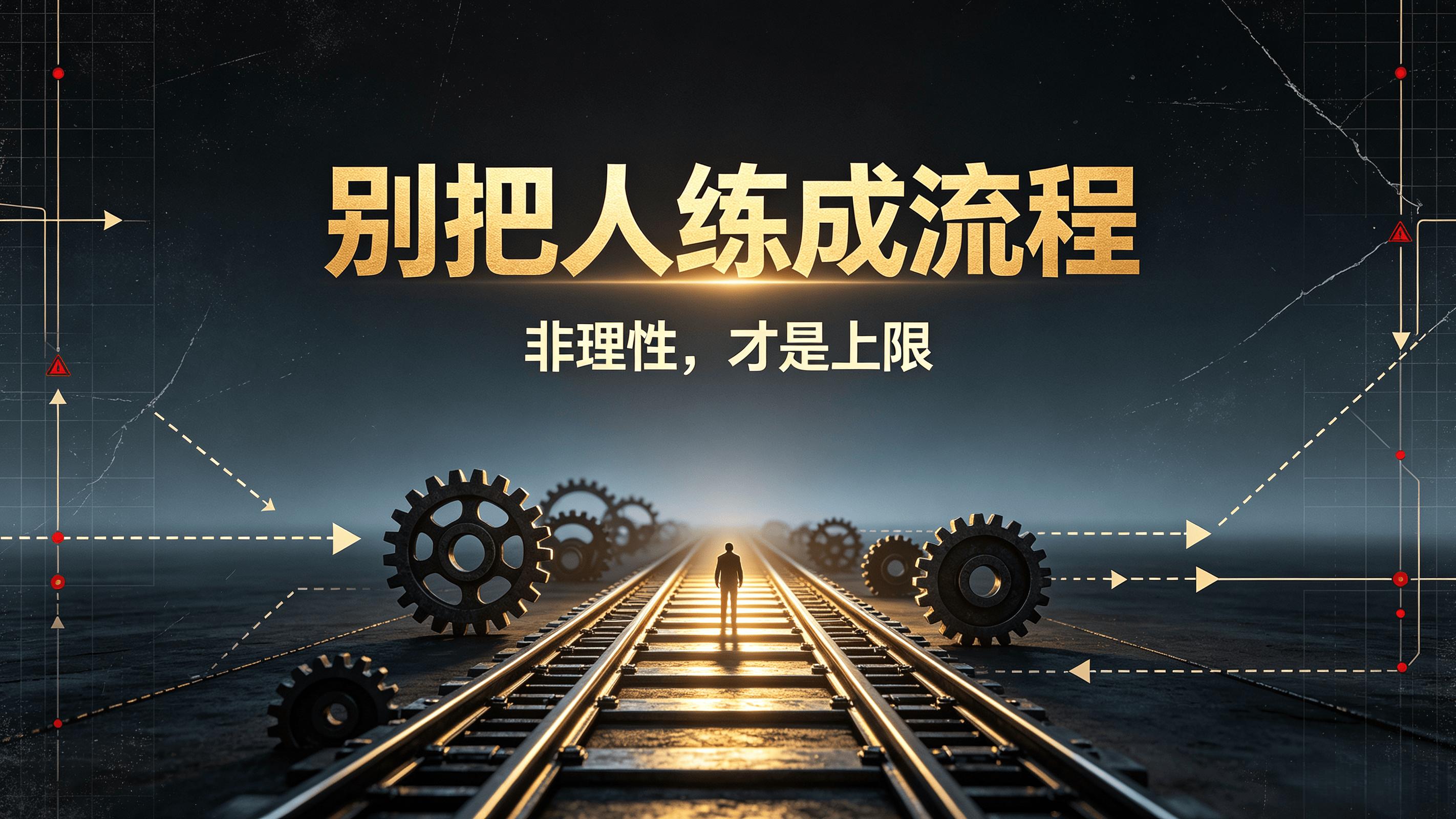 上限靠非理性撑起，下限只交给流程管住