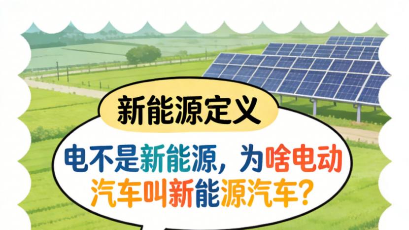 电不是新能源？宝益解惑：为啥电动汽车叫新能源汽车