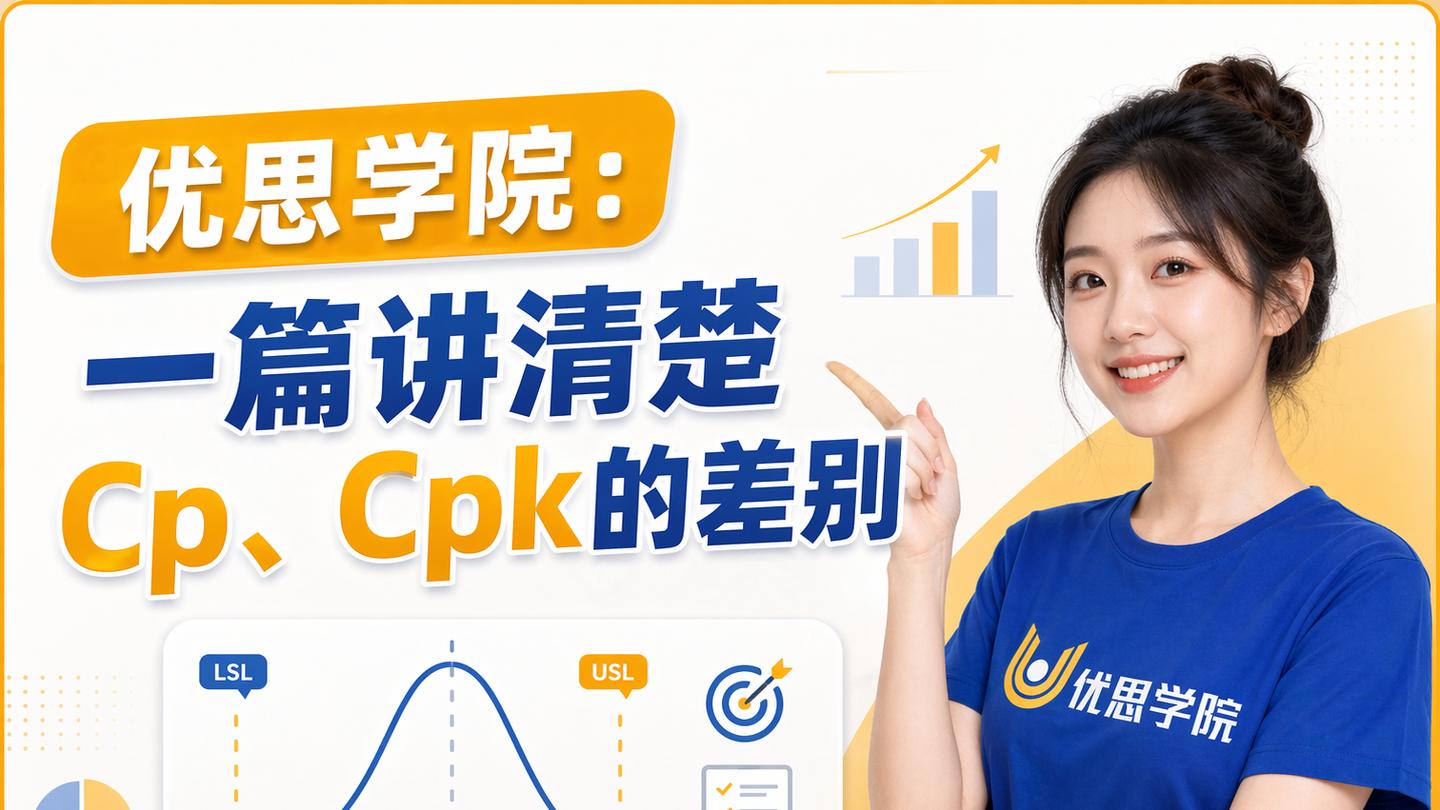 优思学院：一篇讲清楚Cp、Cpk的差别