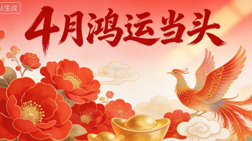 六大星座 4 月晦气远离，鸿运当头，诸事顺意福运绵长