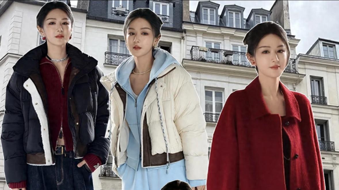 薇娅冬季彩色穿搭，堪称色彩大师，行走的人间调色盘