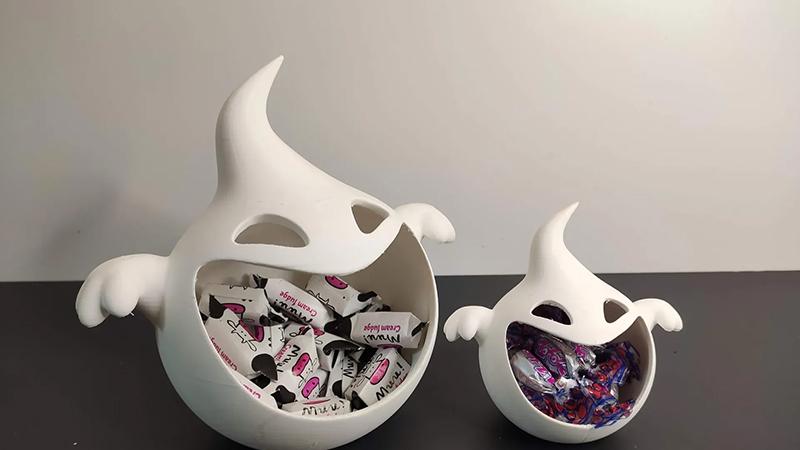 3D打印幽灵糖果罐手板模型-齐乐手板