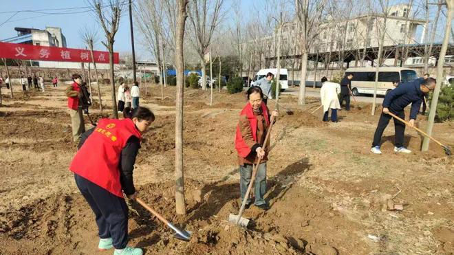 巾帼添新绿 奋进新征程——临猗县妇联开展2026年义务植树活动