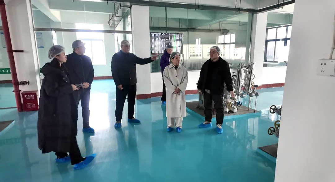 咸宁市招商局莅临圣泽松考察调研，政企联动，共探新质生产力