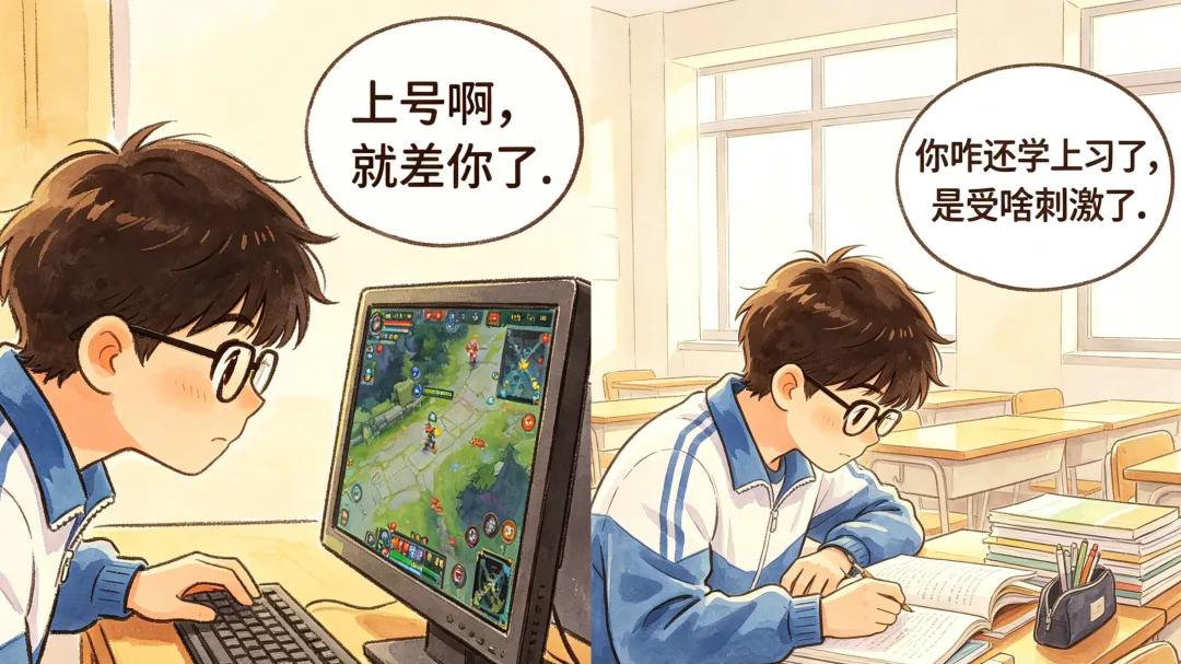 一条叛逆厌学初中生的Vlog | 从孩子视角看他的内心独白