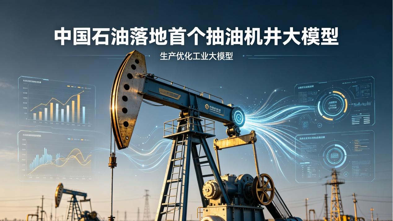 中国石油首个抽油机井AI落地，人均管井数飙升230%