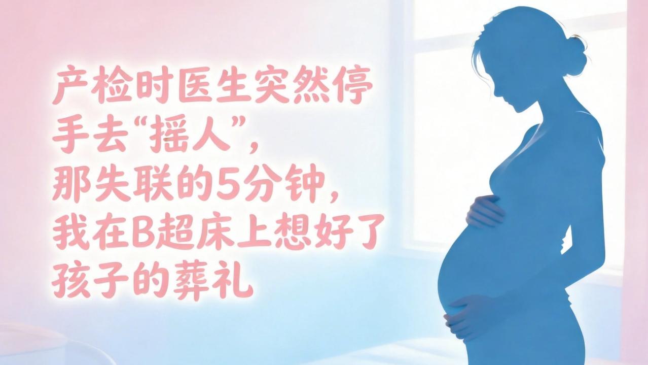 产检时医生突然停手去“摇人”，那失联的5分钟，我在B超床上想好了孩子的葬礼