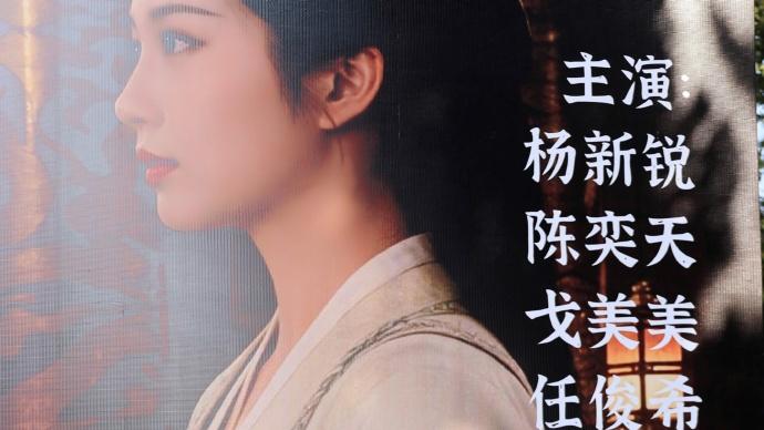 陈奕天亮相《和尚皇帝不让我出宫》开机仪式，白发时尚出圈