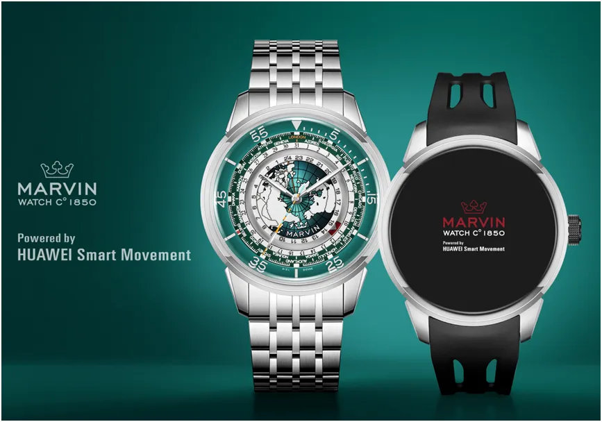 摩纹推出搭载HUAWEI Smart Movement智能机芯腕表！