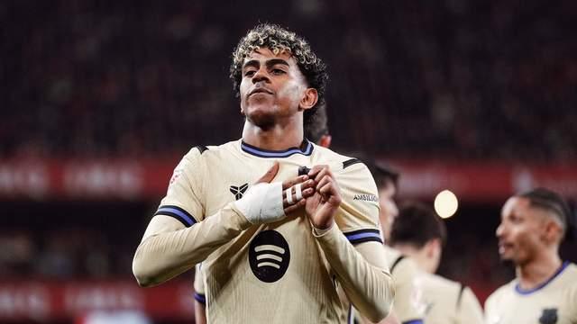 1-0！亿元超巨珠联璧合，亚马尔一剑封喉，巴萨3连胜，甩皇马4分