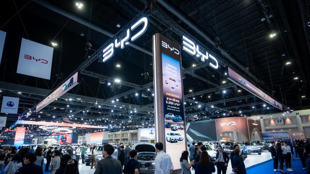 18057辆! 比亚迪斩获曼谷车展销量第1! 中国新能源改写泰国车市格局