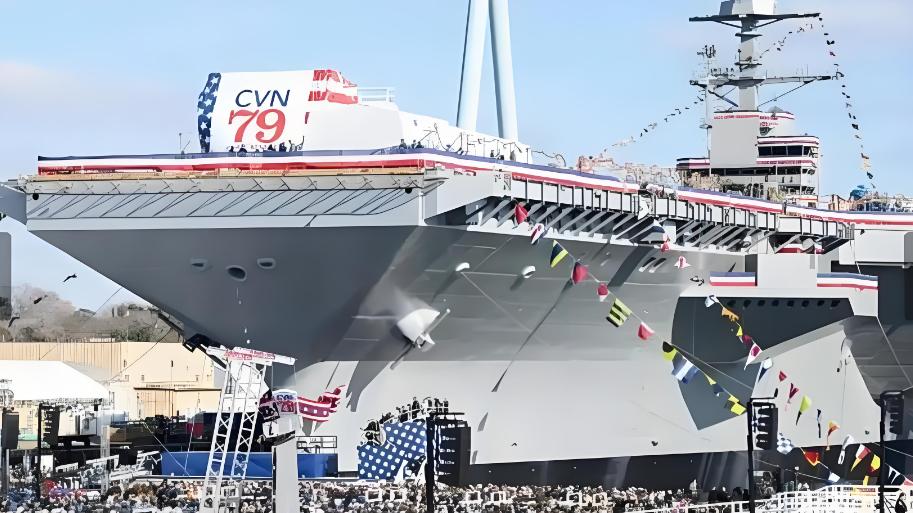 造价130亿全球最先进航母，战力为辽宁舰6倍，而美国却笑不出来