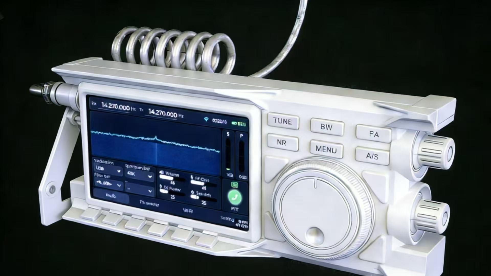 短波电台平权，自主大功率HF电台国赫GH-100W上市