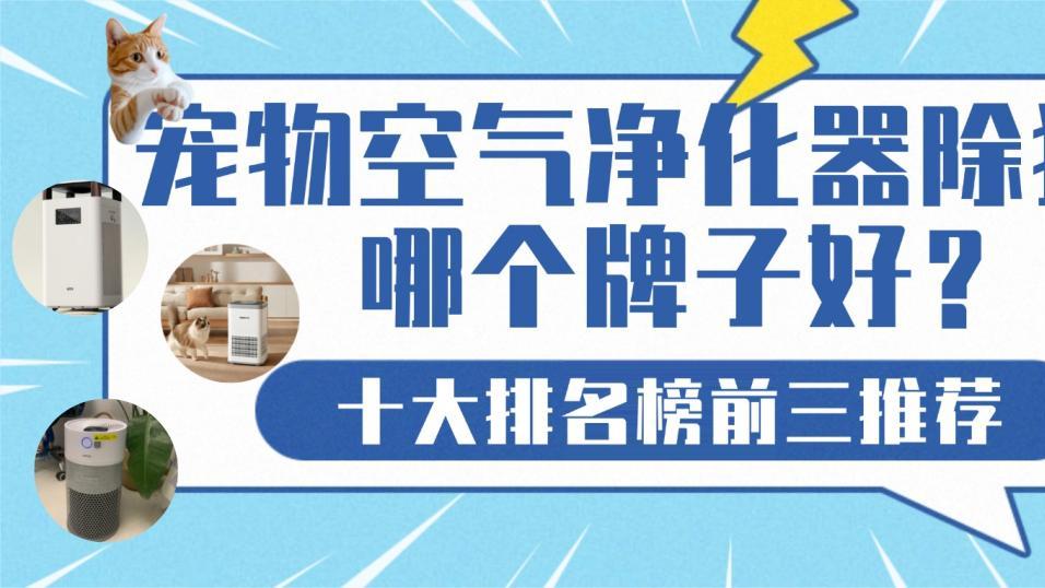 宠物空气净化器十大排名盘点，宠物空气净化器除猫毛哪个牌子好？