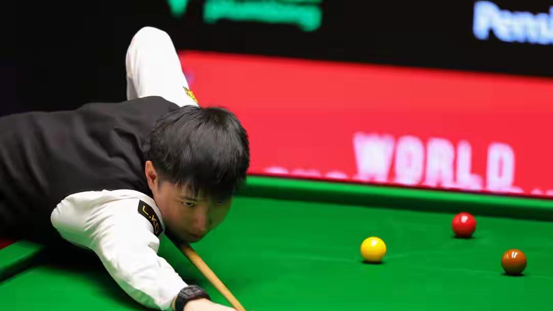赵心童三杆破百6-2力克丁俊晖 丁俊晖依然世界顶级水平