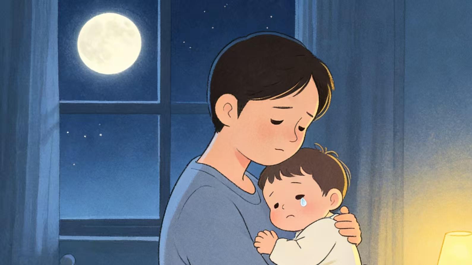 宝宝夜醒频繁？不是缺钙，而是这3个发育阶段在作祟