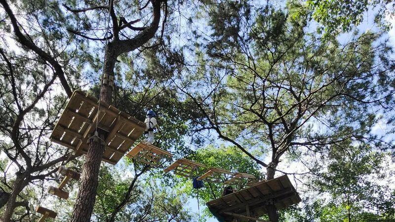 不到万元，5人一车夏天半月游云贵桂省钱游记-14飞跃丛林乐其中