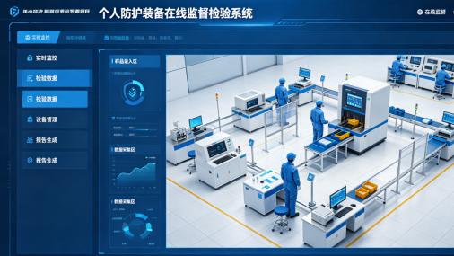 理涛 个人防护装备在线监督检验系统解决方案 实时监测·精准预警