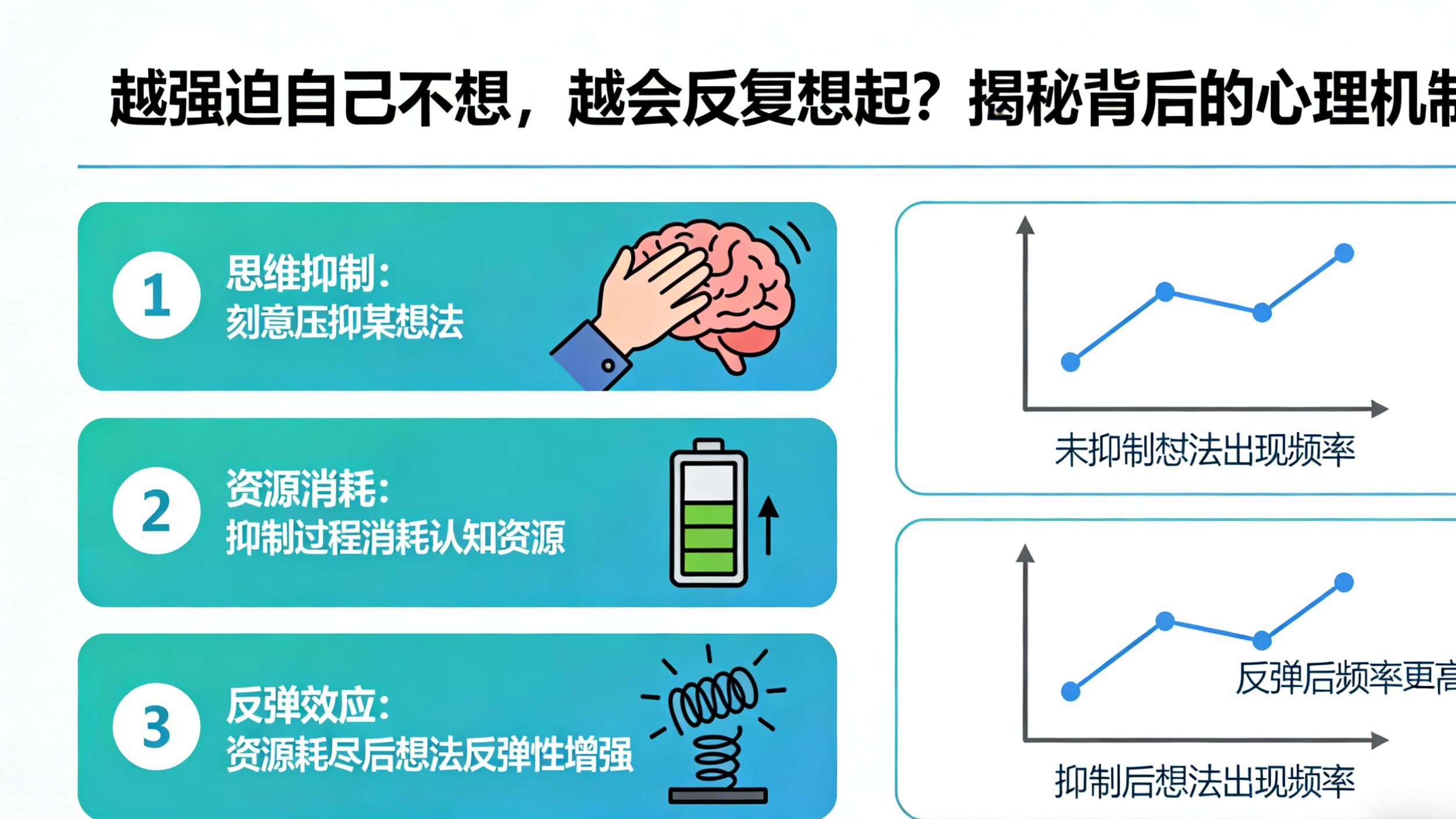 越强迫自己不想，越会反复想起？揭秘背后的心理机制