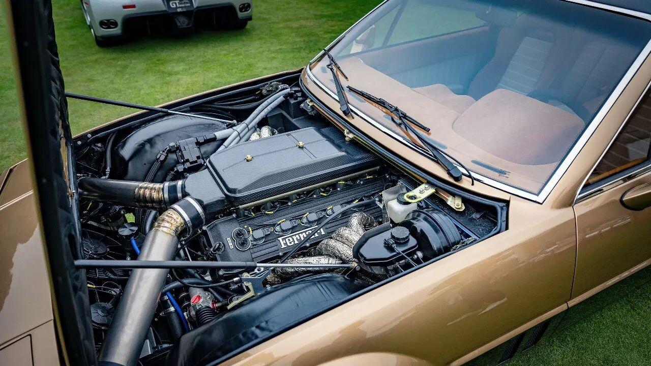 200万美元爆改法拉利412！塞进812 V12+手动挡，蒙古羊绒壕到离谱