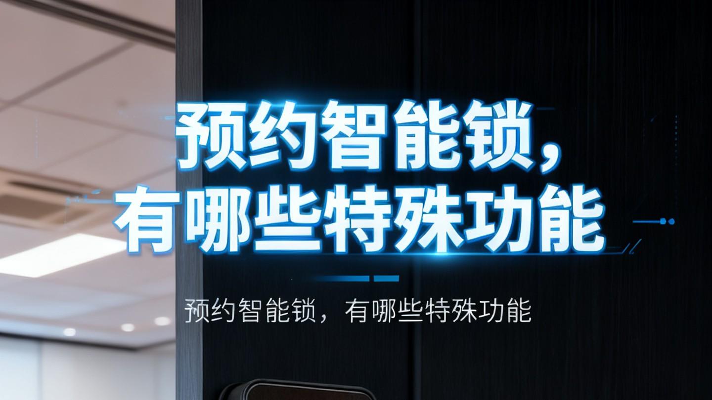 会议室等共享空间专用的预约智能锁和普通家用锁的区别