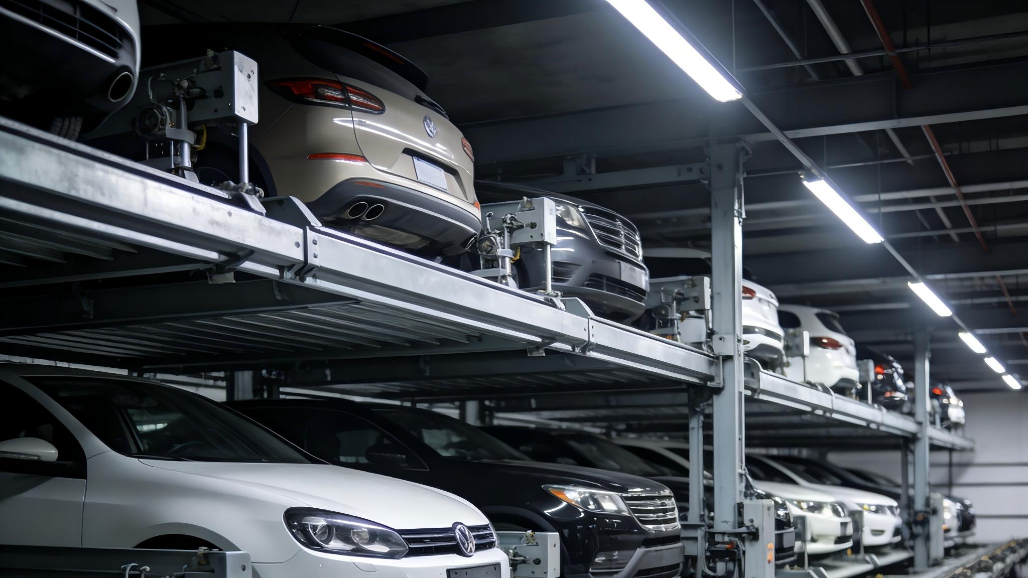 升降横移式机械车位有哪些部分组成？