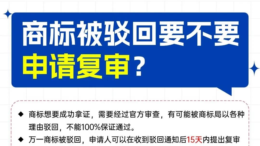 自己做商标驳回复审，真能成功翻盘吗？