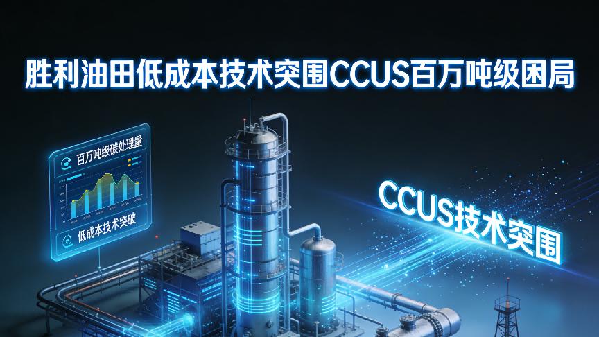给地层裂缝“贴胶带”：胜利油田低成本技术突围CCUS百万吨级困局