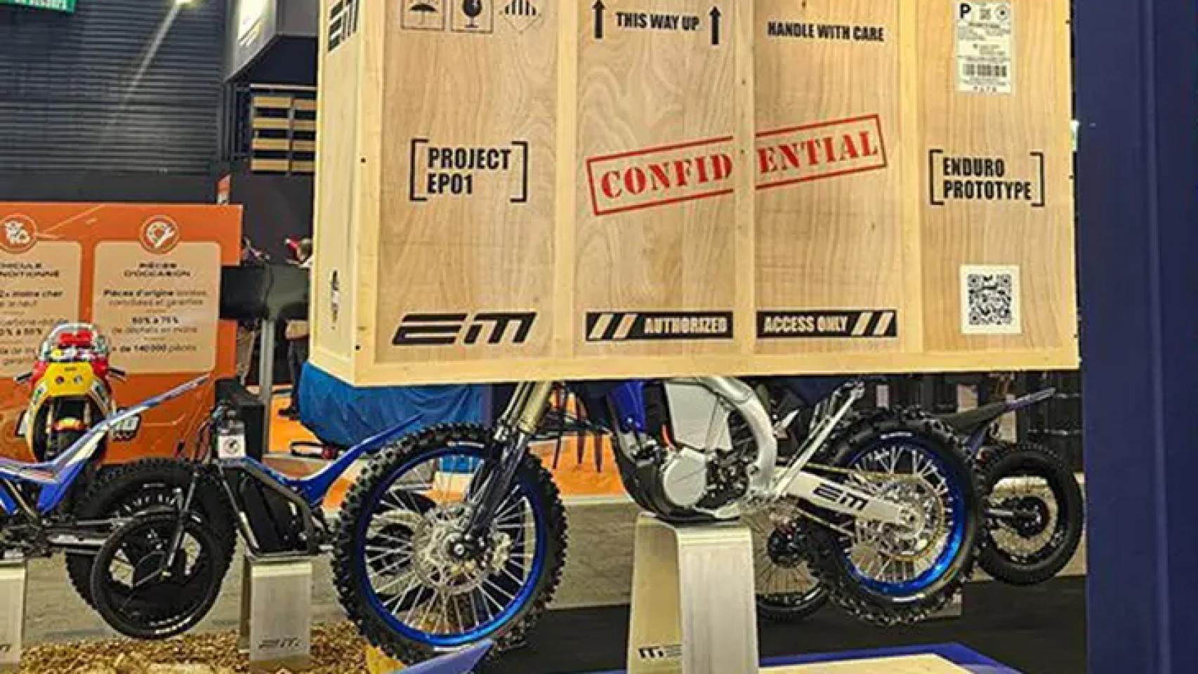 雅马哈WR-F电动林道越野车