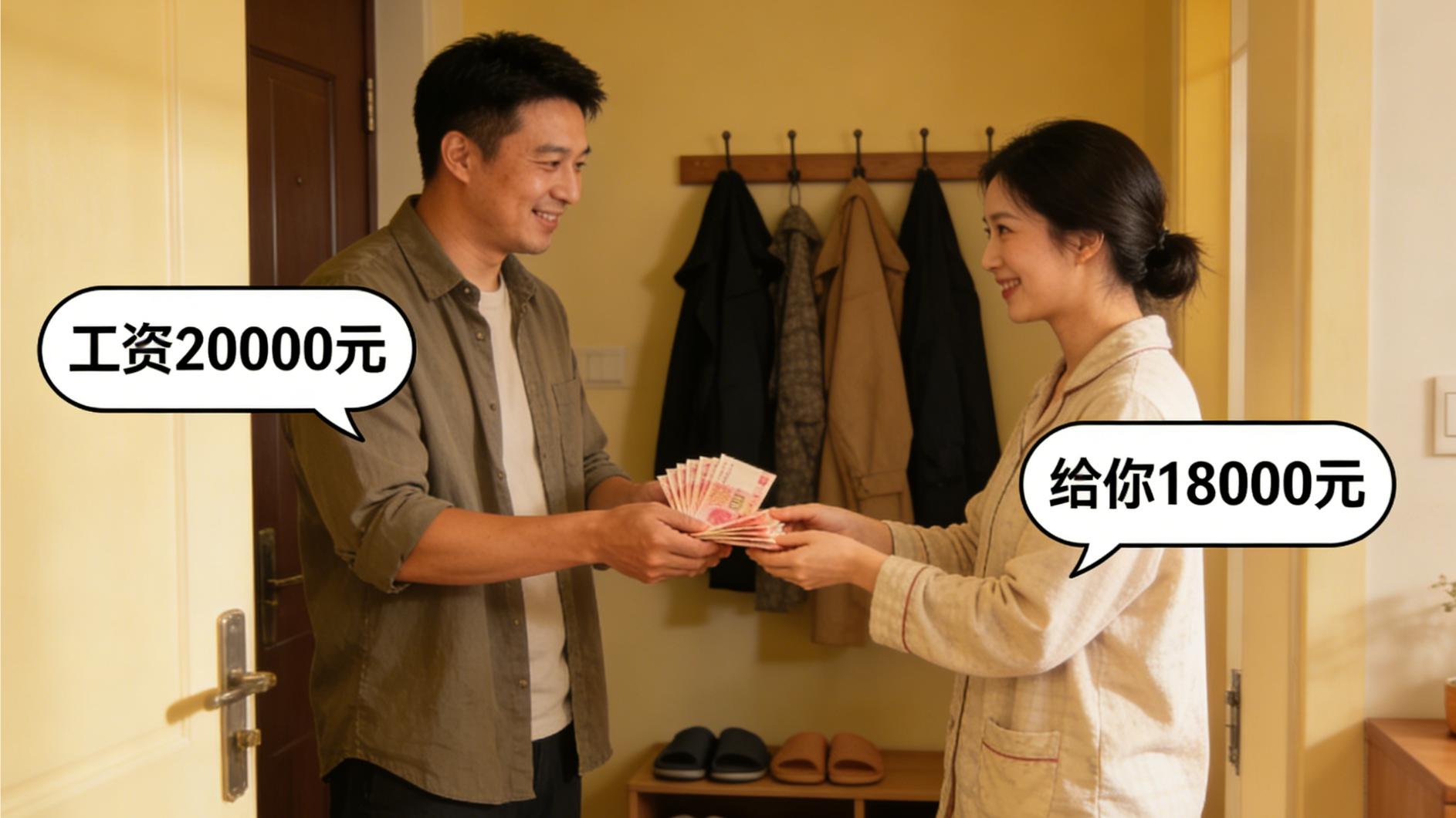 月入2万准时上交1.8万，女人为什么还想离婚？