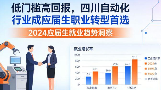 低门槛高回报，四川自动化行业成应届生职业转型首选