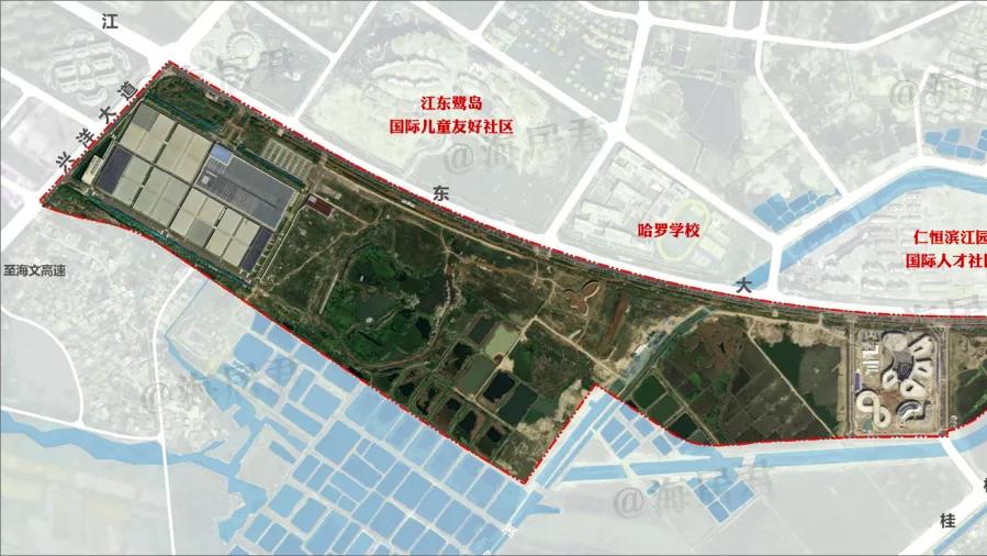 海口江东新区，北部中心范围敲定！住宅用地扩容54%！