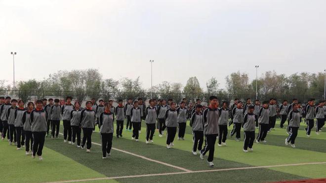 活力Tabata，健康向未来 | 新绛二中健身操比赛，青春燃动全场！