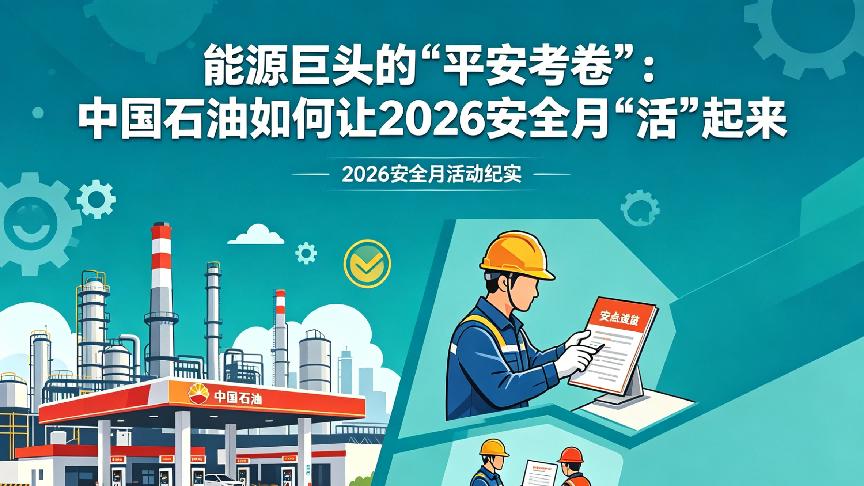 能源巨头的“平安考卷”：中国石油如何让2026安全月“活”起来