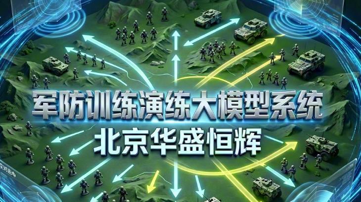 部队军防训练演练大模型系统融合人工智能AI技术
