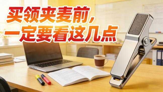 领夹麦克风哪个牌子好？五款领夹麦克风机型，手把手教你怎么选